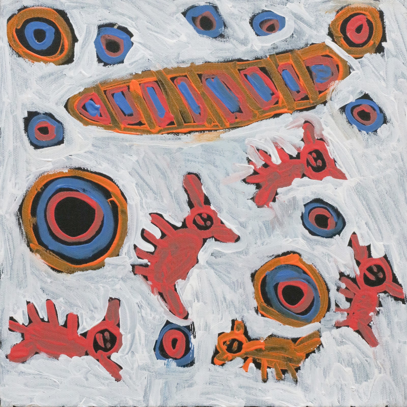 Saraeva Napangardi Marshall | Mina Mina Jukurrpa (Mina Mina Dreaming) 383/26