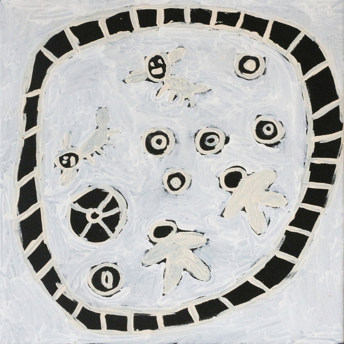 Saraeva Napangardi Marshall | Mina Mina Jukurrpa (Mina Mina Dreaming) 119/26