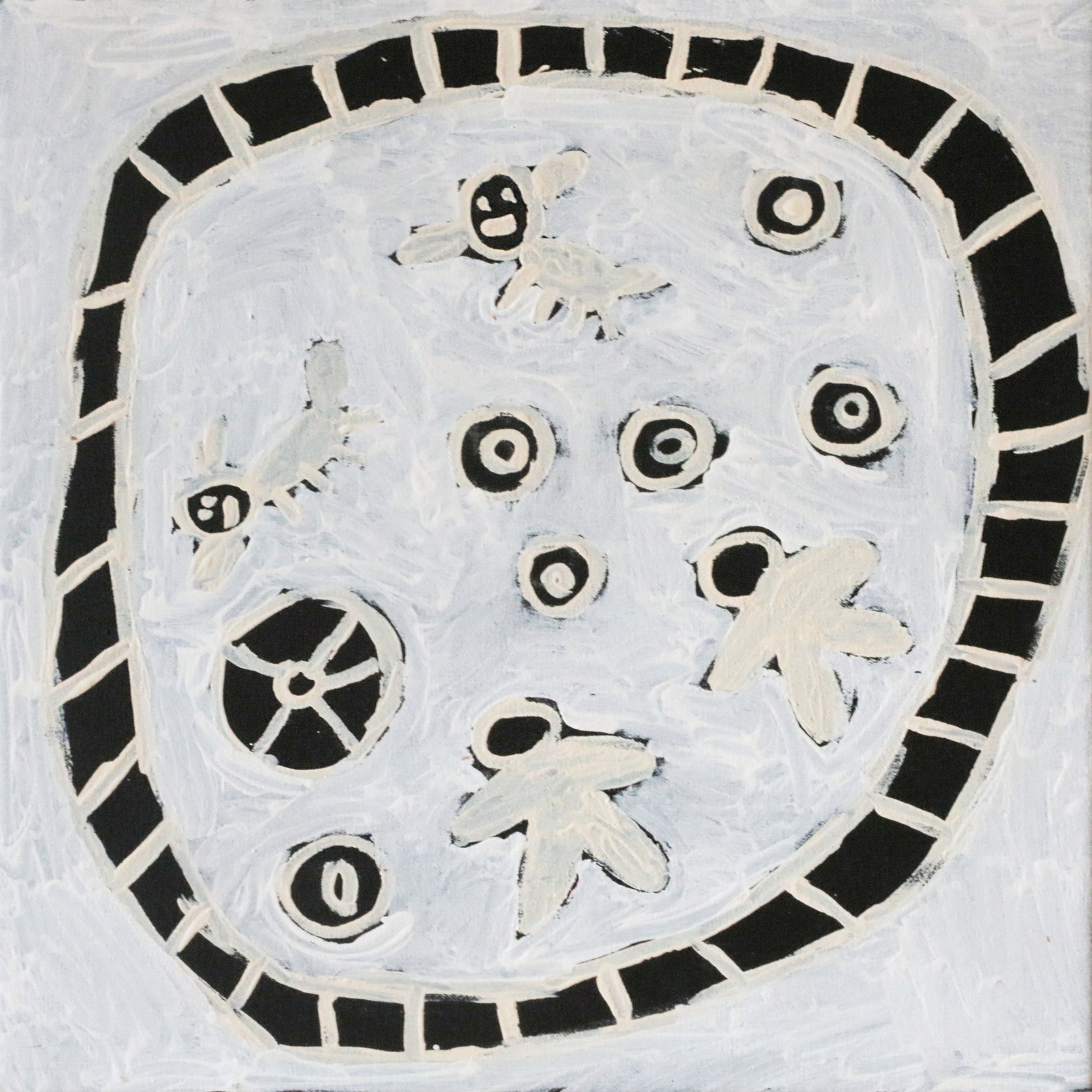 Saraeva Napangardi Marshall | Mina Mina Jukurrpa (Mina Mina Dreaming) 119/26