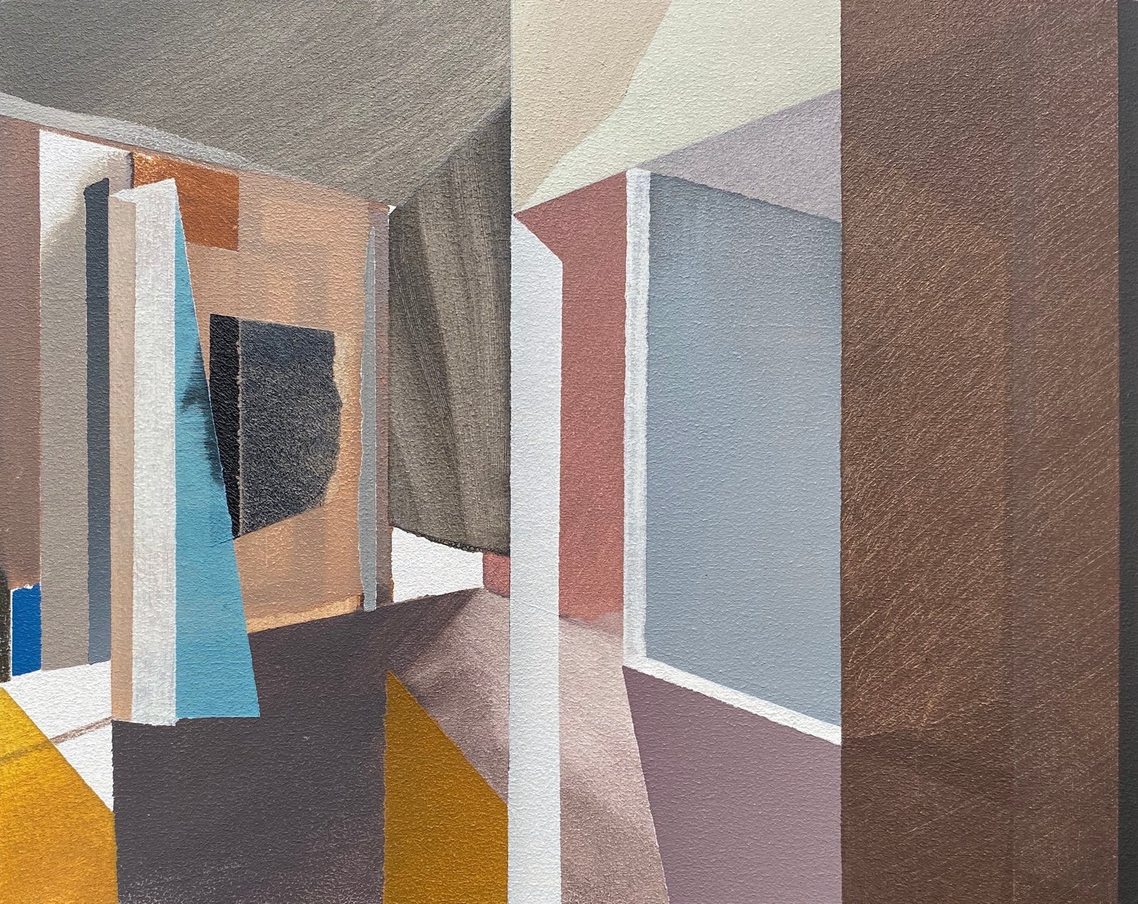 Philip James Mylecharane | Slate wall with air