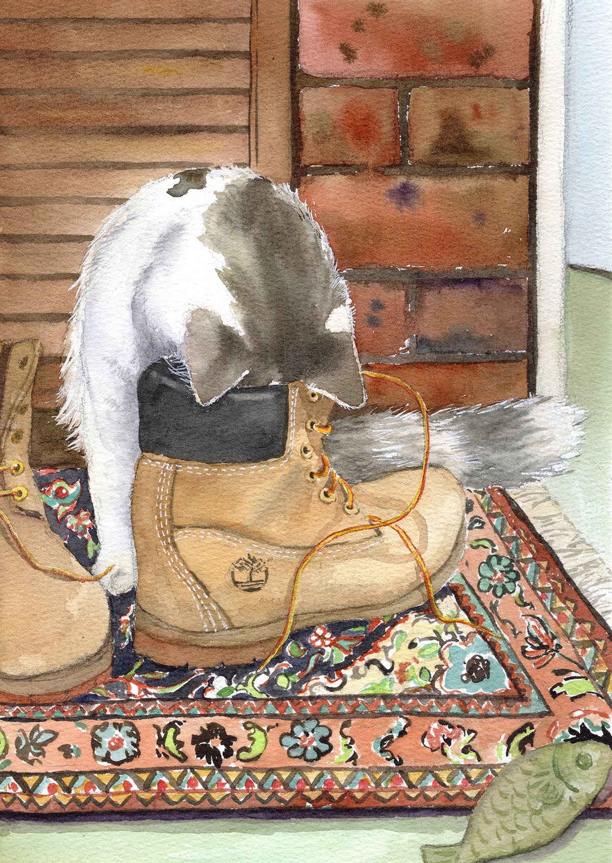 Nancy Liu | Smelling the boot