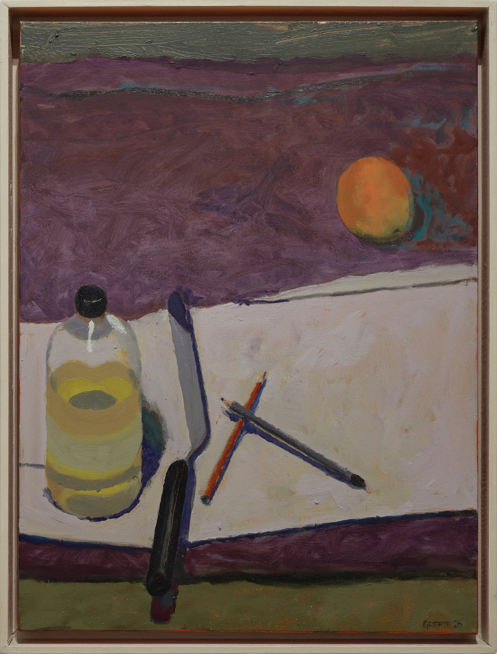 David Griffith | Still life - bottle of linseed