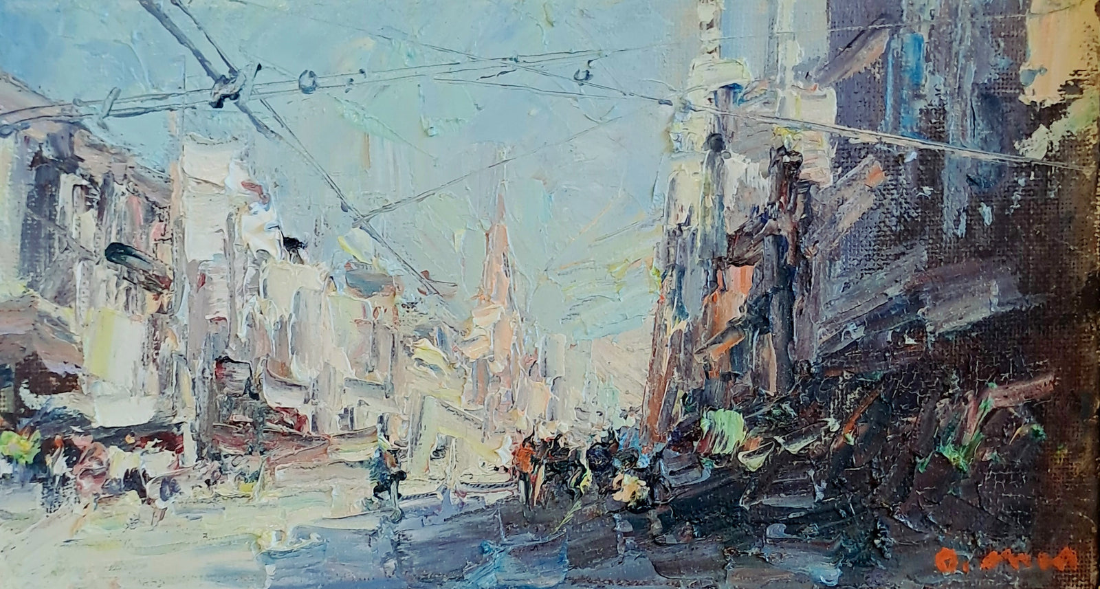 David Chen | Swanston Street in the Winter (Melbourne Through My Eyes Series No. 43)