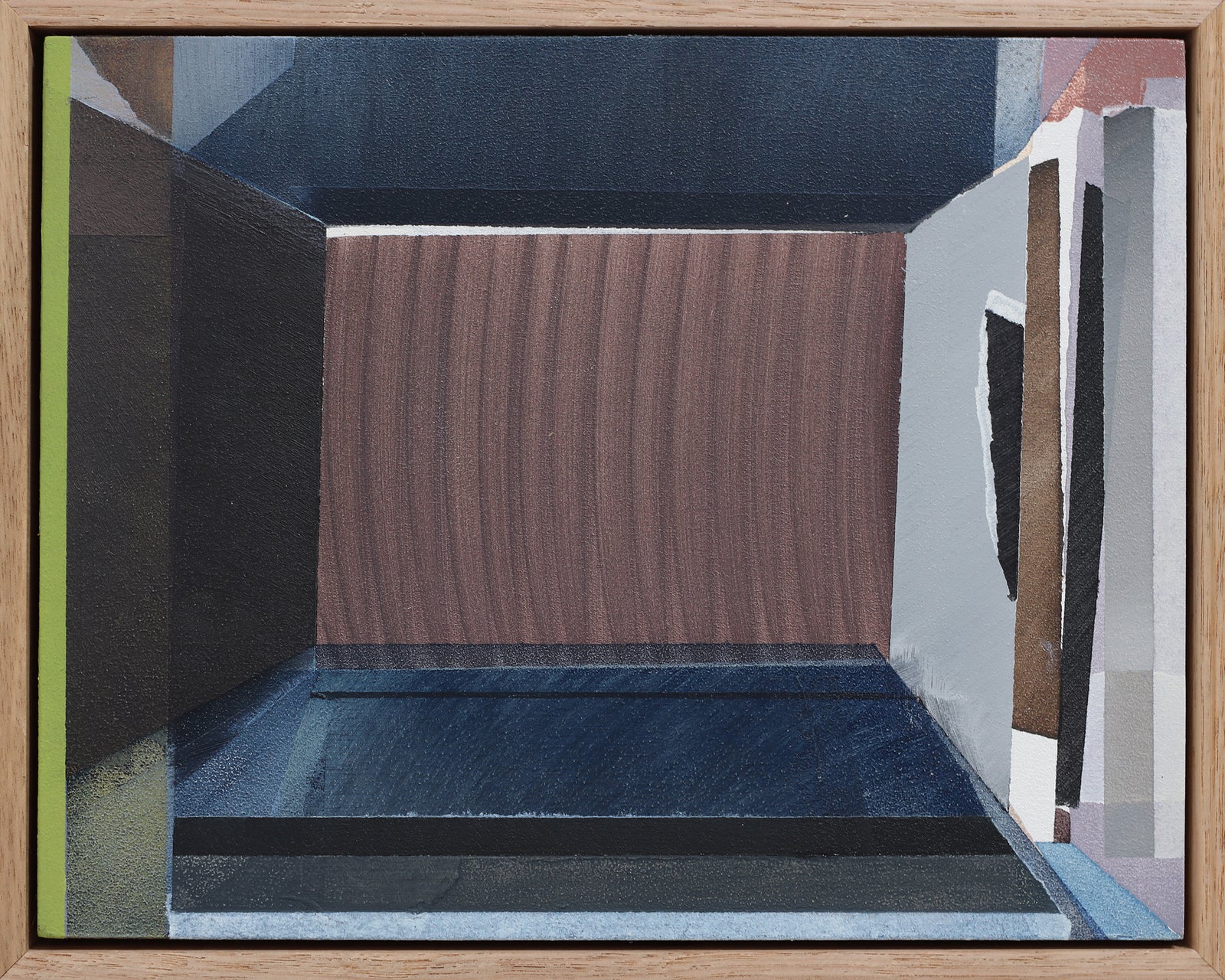 Philip James Mylecharane | Temporary burgundy plane