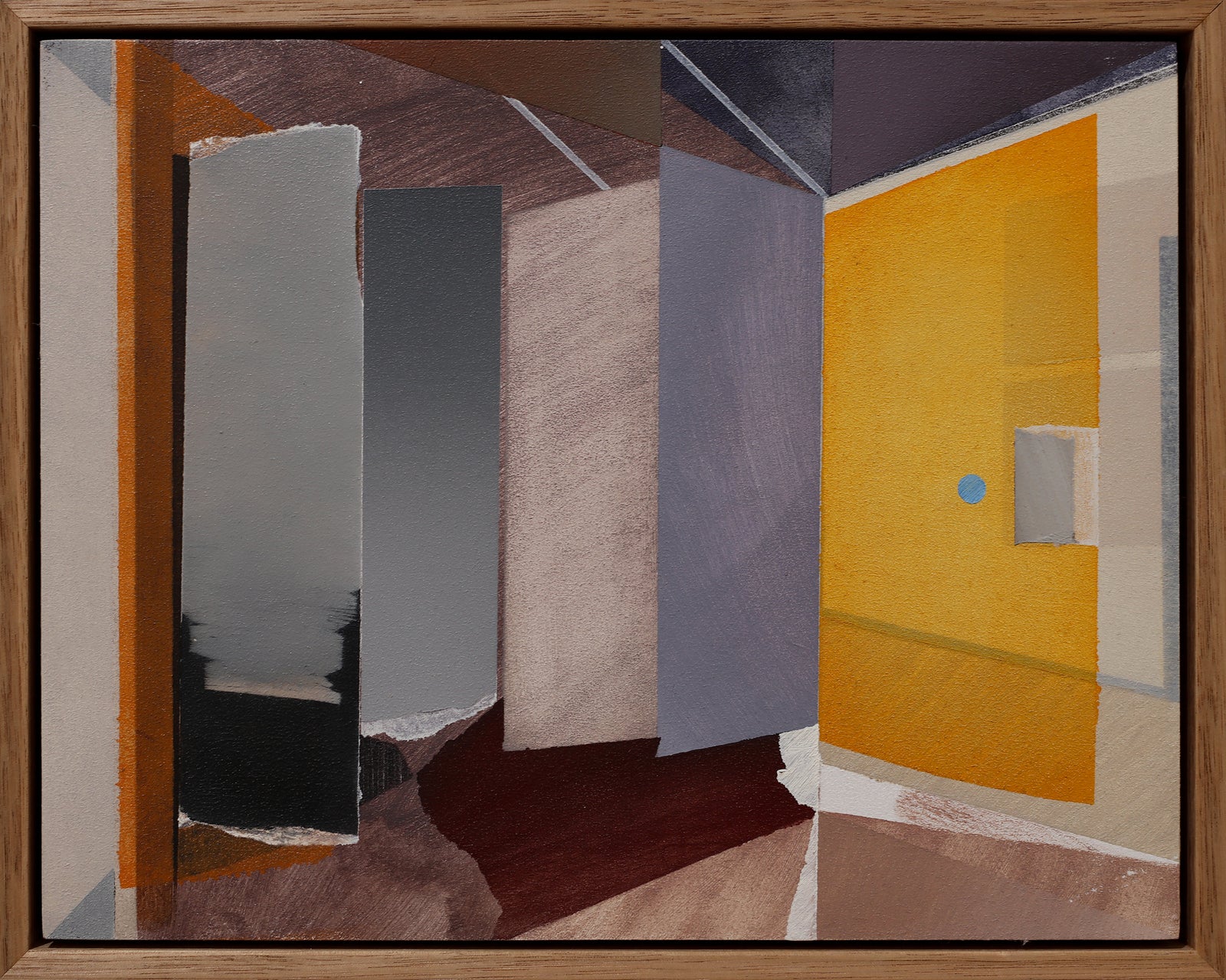 Philip James Mylecharane | Texture sight lines with evening window