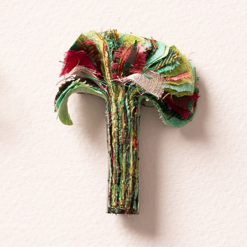 Sultana Shamshi | Silk Palm 5 (Brooch)