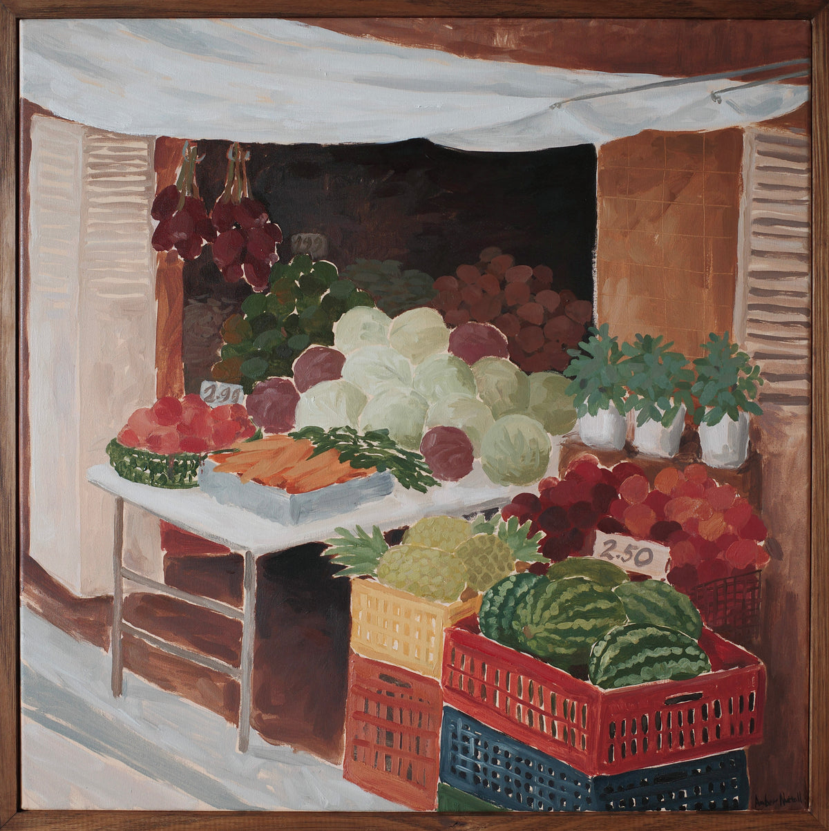 Amber Nuttall | Through the market
