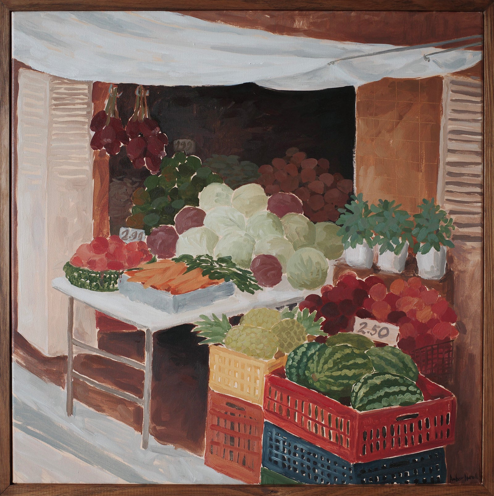 Amber Nuttall | Through the market
