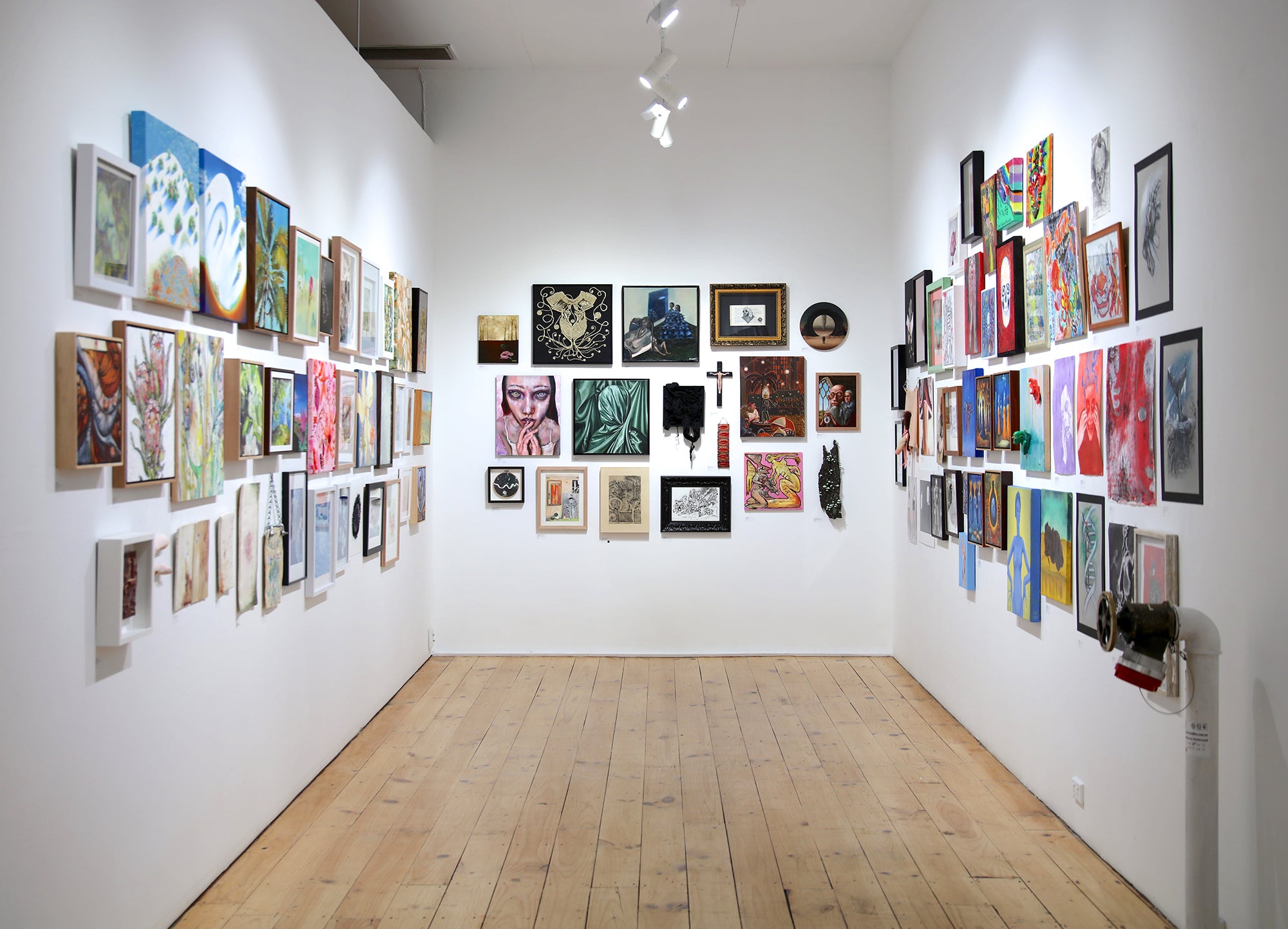 Brunswick Street Gallery - Fifty Squared 2023 Artists and Judge