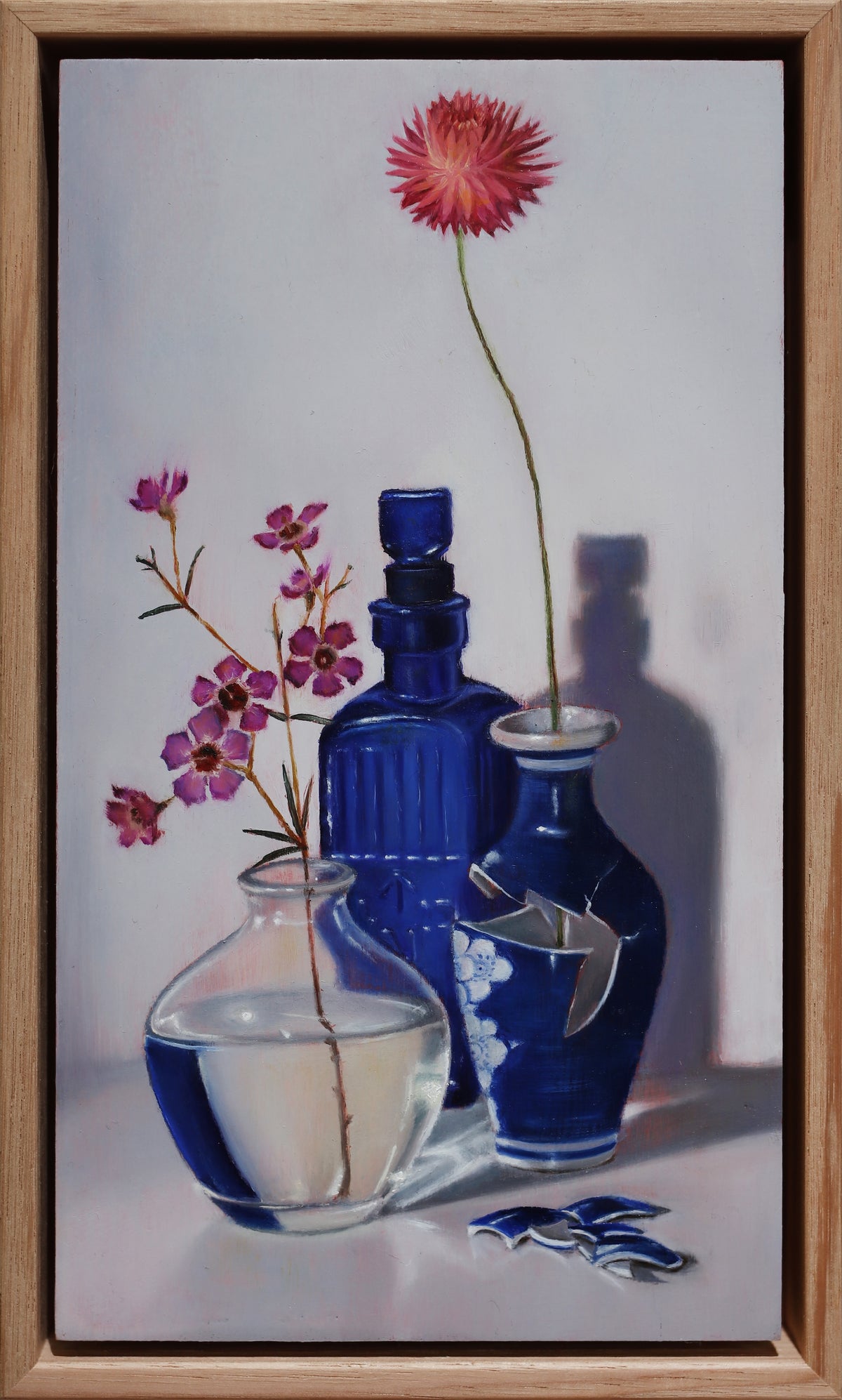 Jo Joyce | Vintage bottle and two vases