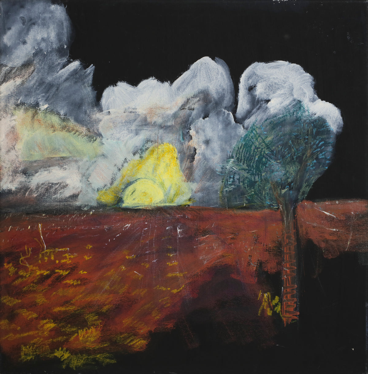 Wendy Hubert | Ngurra Sunset (Storm Comin) 24-78