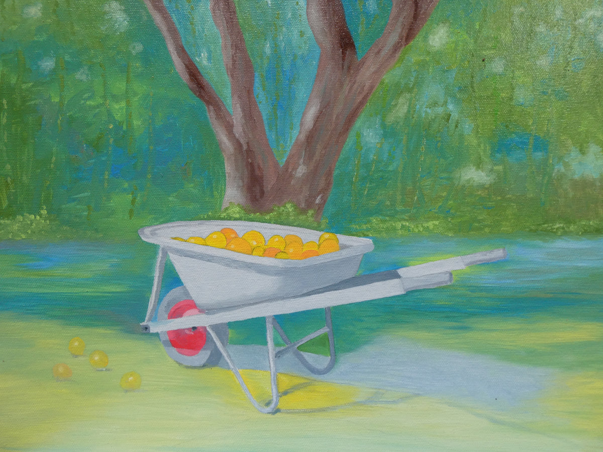 Frank Loveridge | Wheelbarrow and Grapefruit