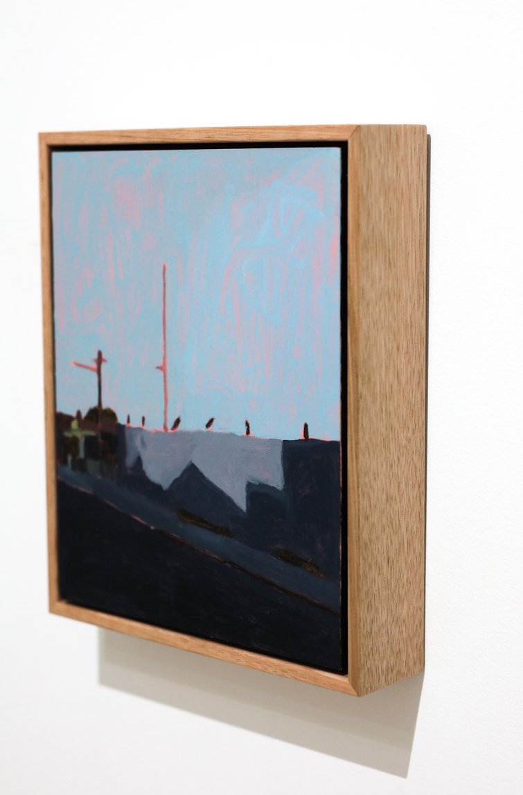 Oliver Abbott | Shipping Yard Fence, 7am