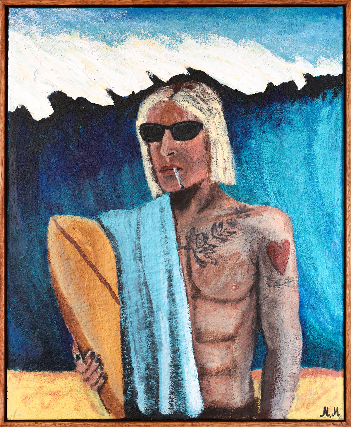 Mickey Mason | SURFER DUDE WITH CIGARETTE