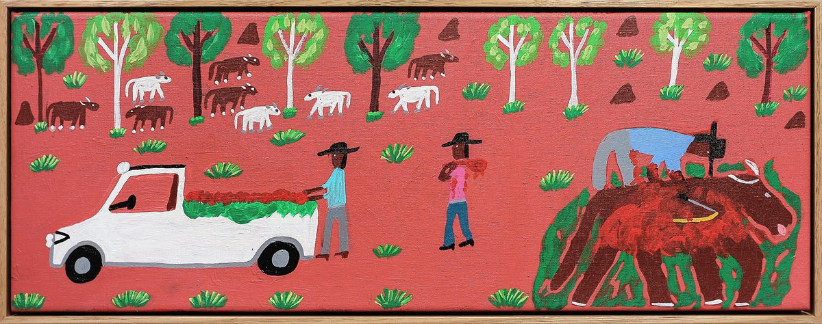 Jill Daniels | COLLECTING MEAT AND PUTTING IN TRUCK 68-22
